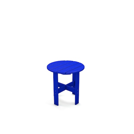 Frog Furnishings Blue Side Table PB ADTRASTBLU